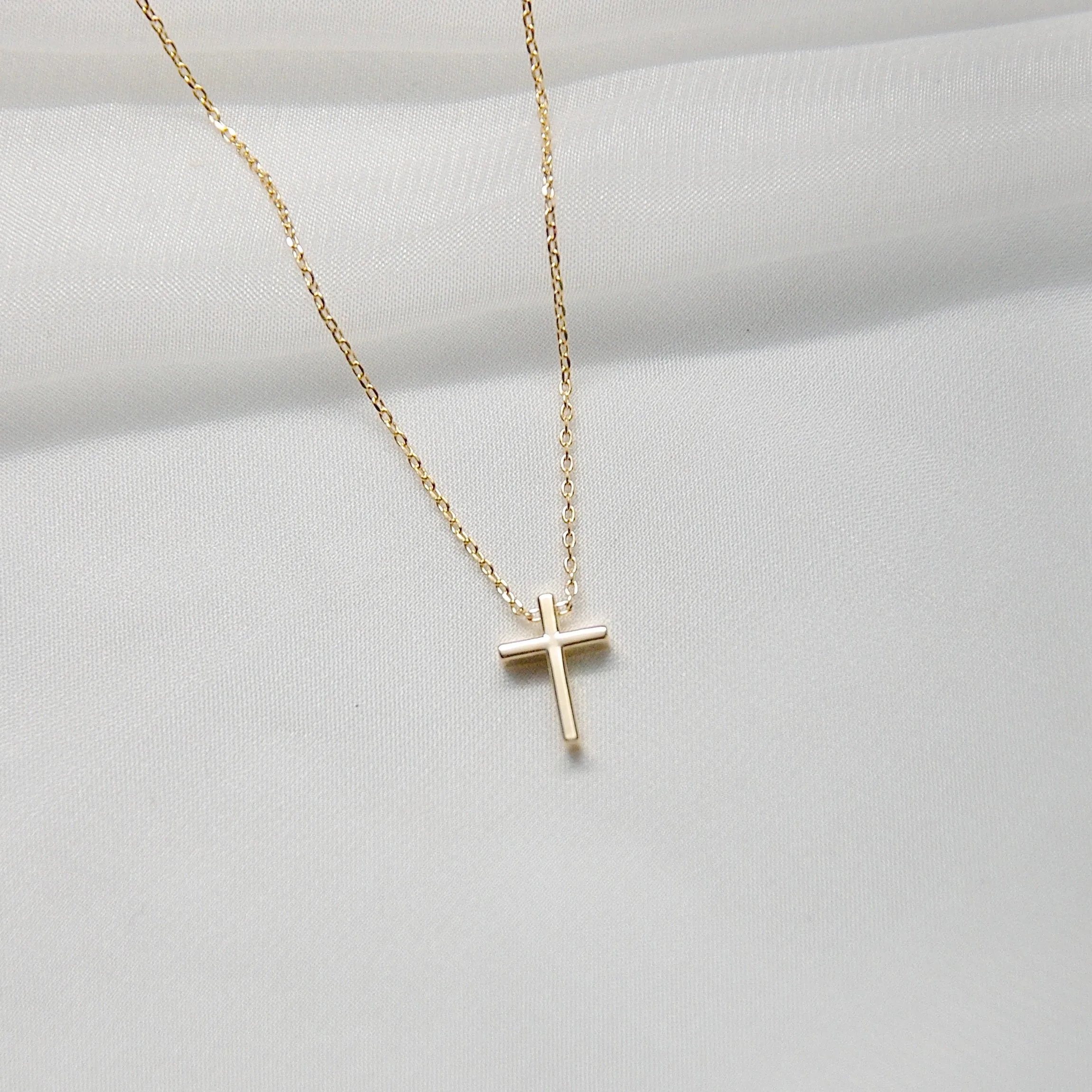 Simple Cross Necklace