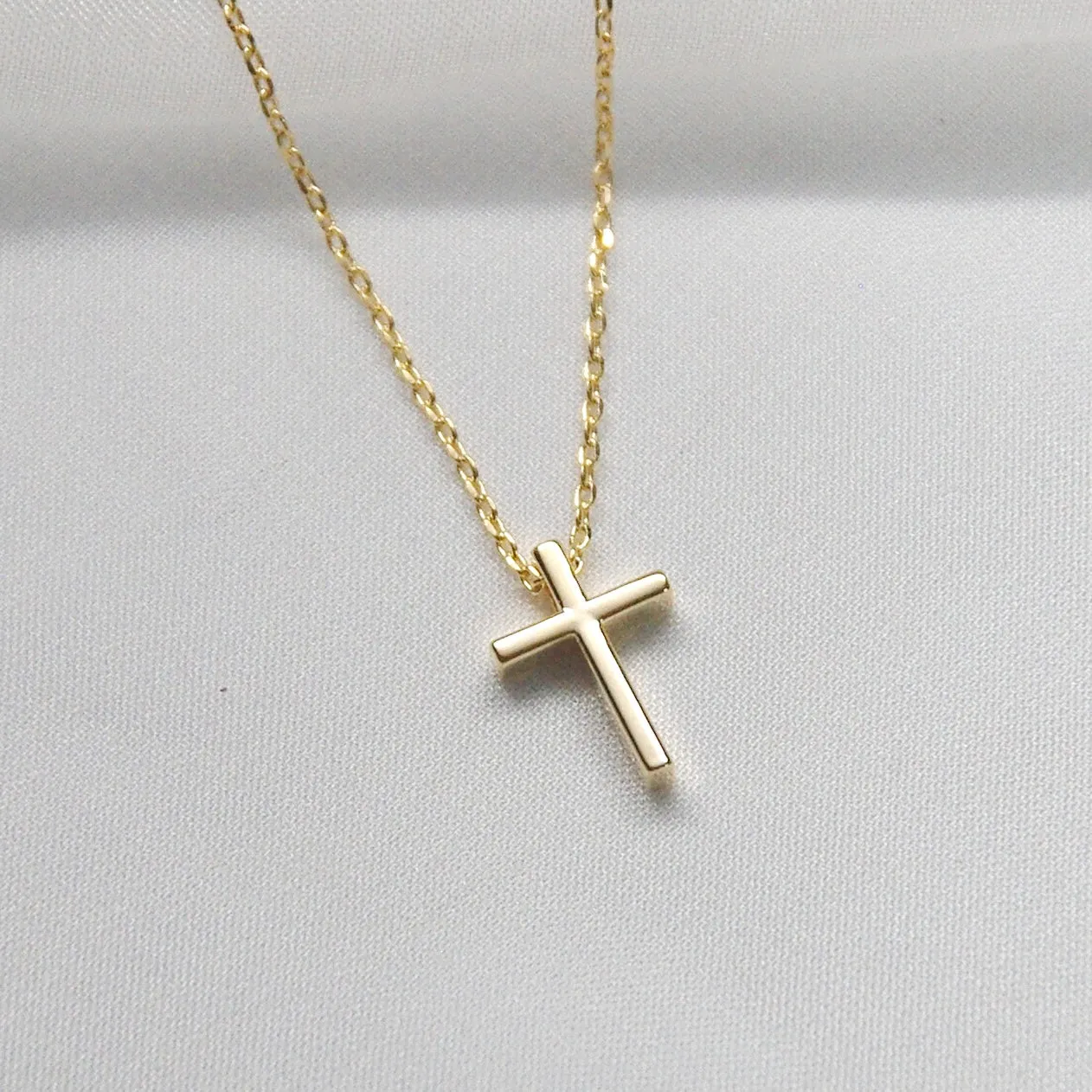 Simple Cross Necklace