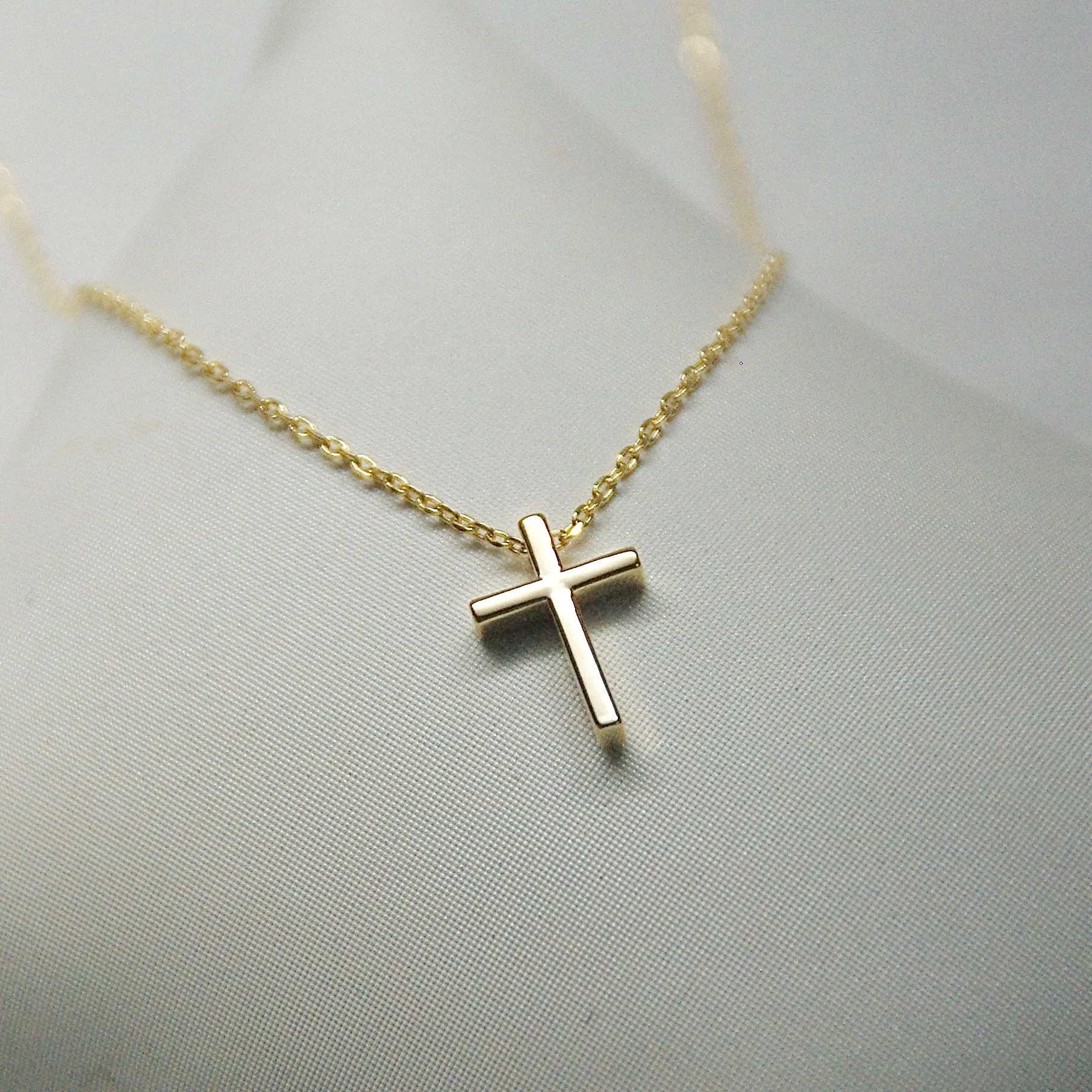 Simple Cross Necklace