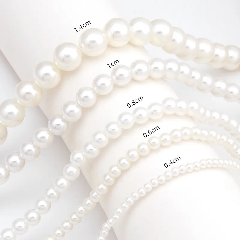 Simple Fashion Pearl Single-layer Necklace Woman