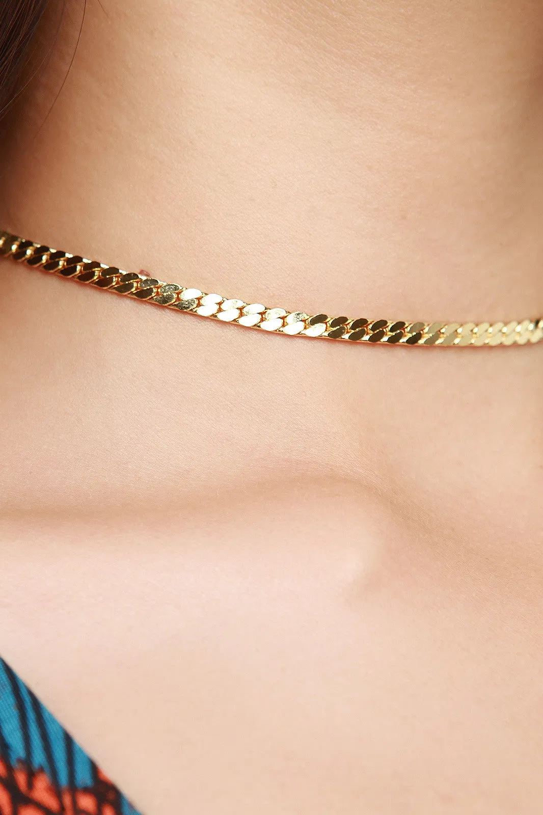 Simple Flat Chain Choker