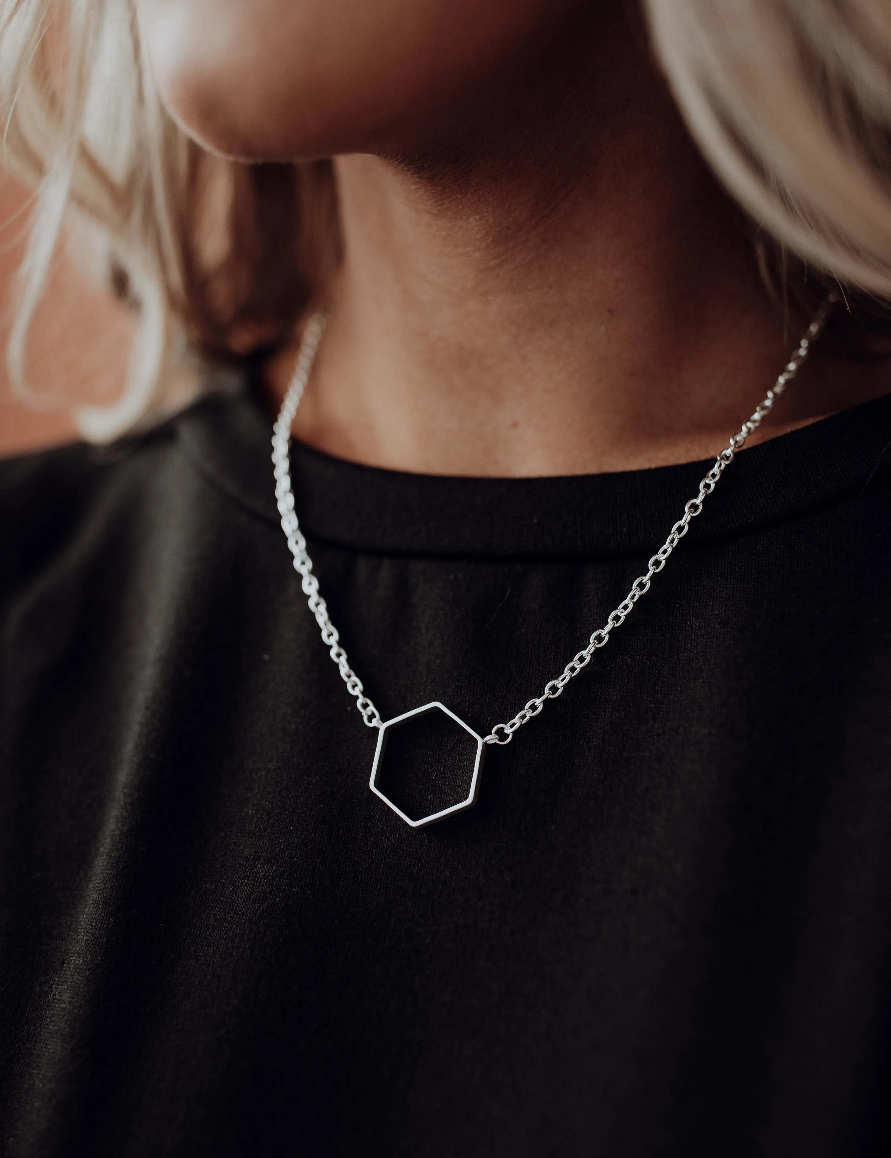 Simple Hex Necklace