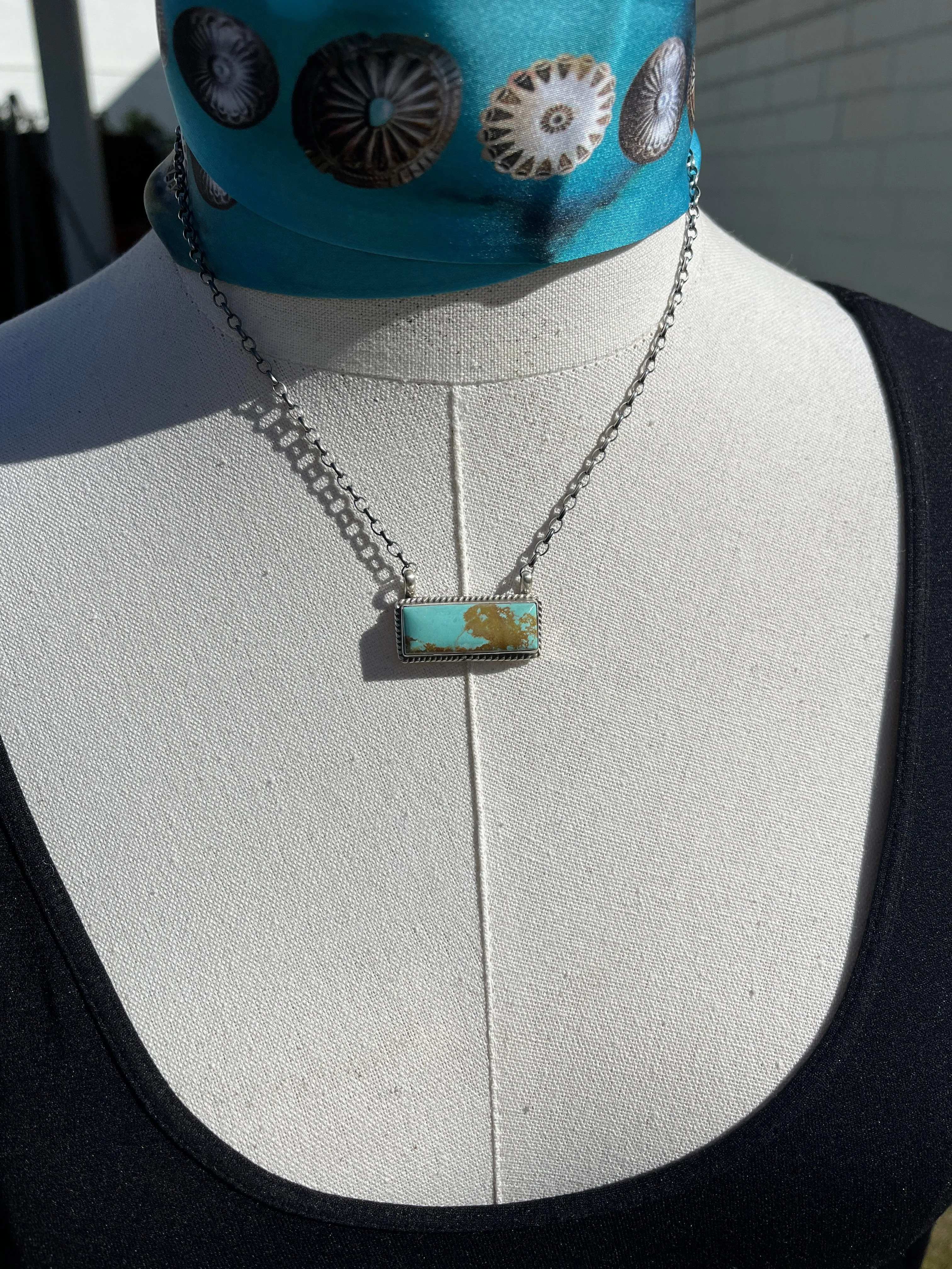 Simple Kingman Bar Necklace #19