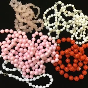 Single Strand Beaded Necklaces