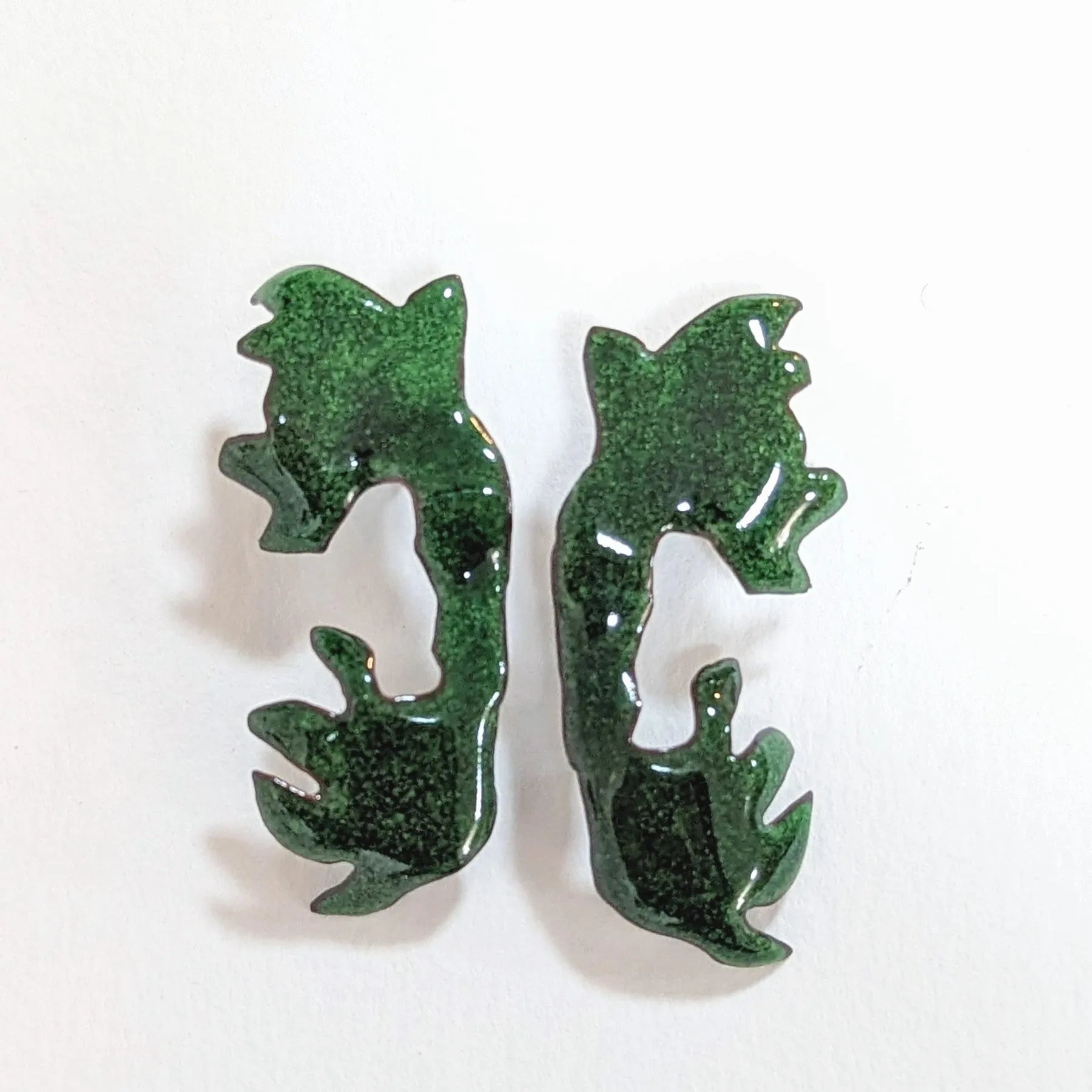 Small Double Bud Earrings