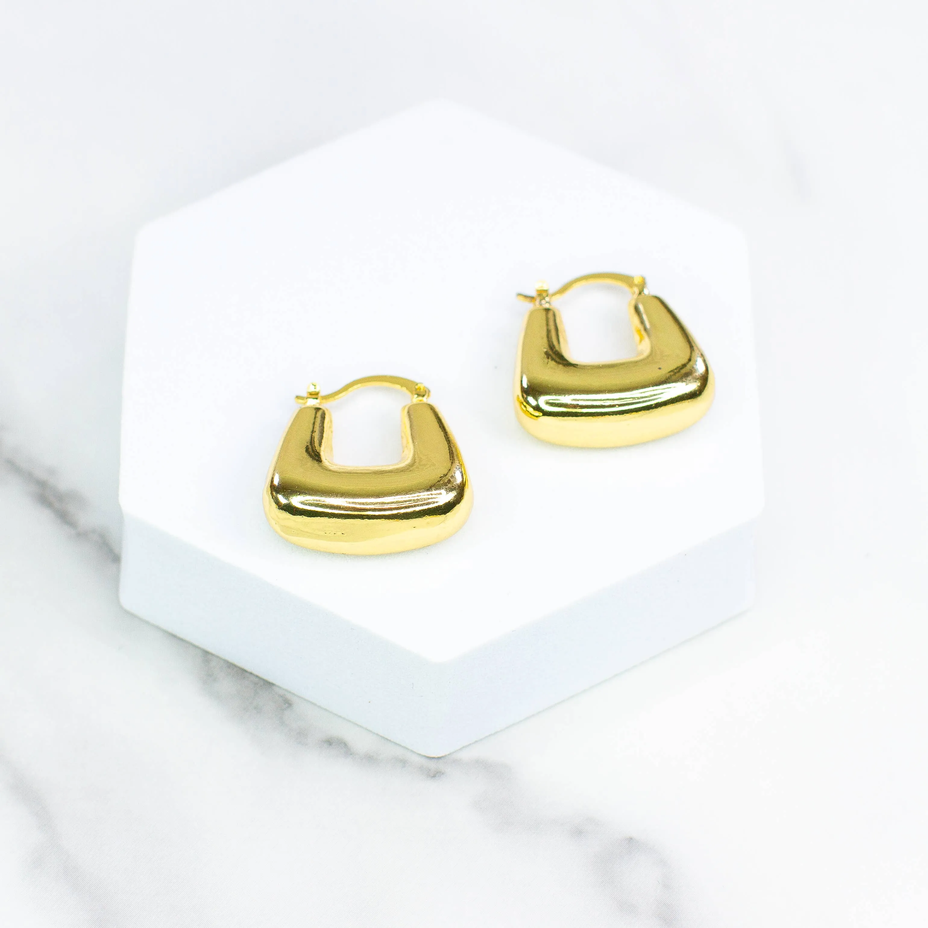 Square Hoop Earrings