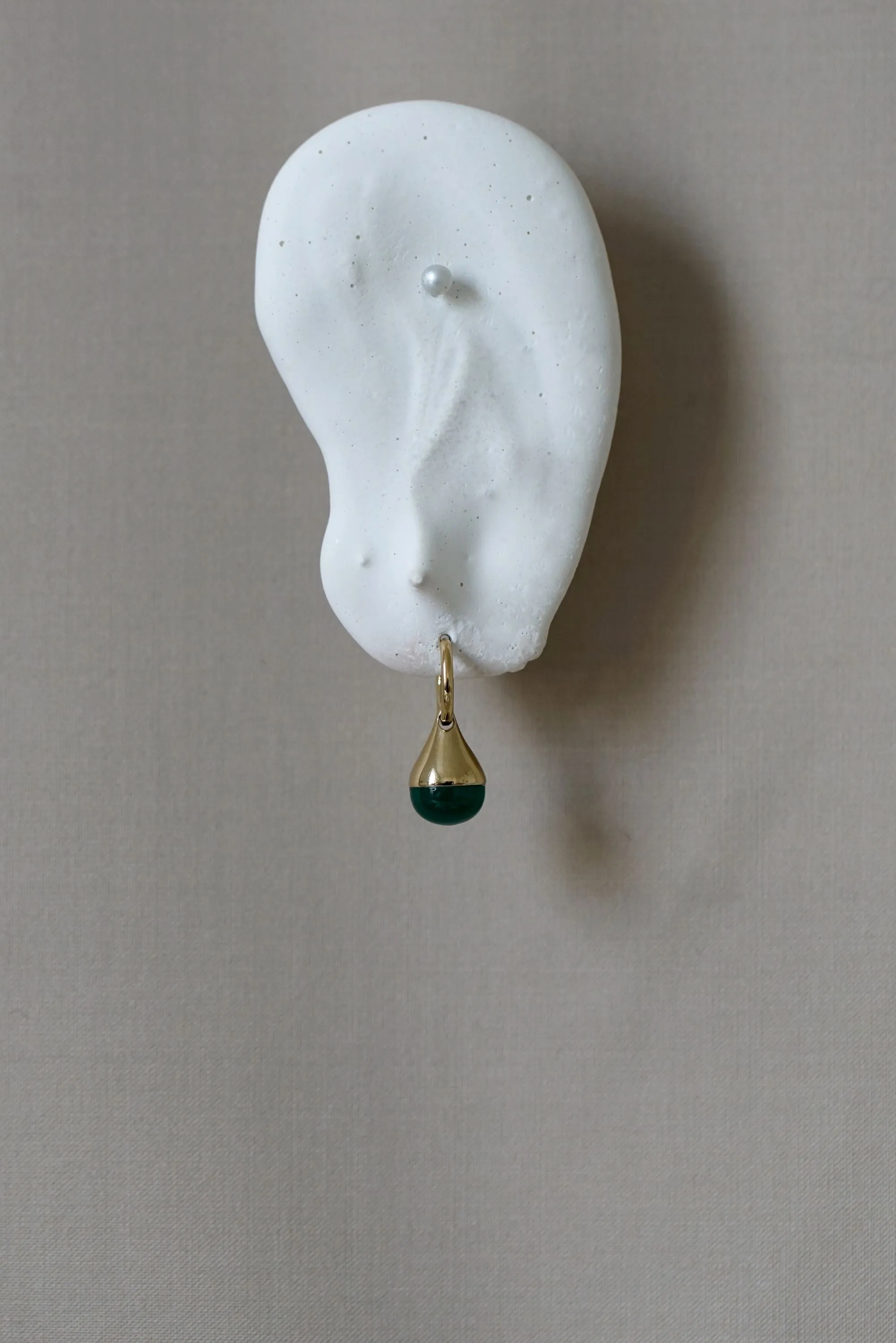 Stilla Green Onyx Earrings