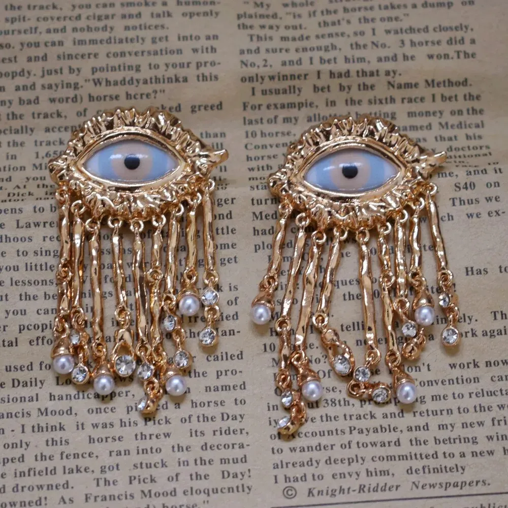 TEEK - Big Open Eye Earrings