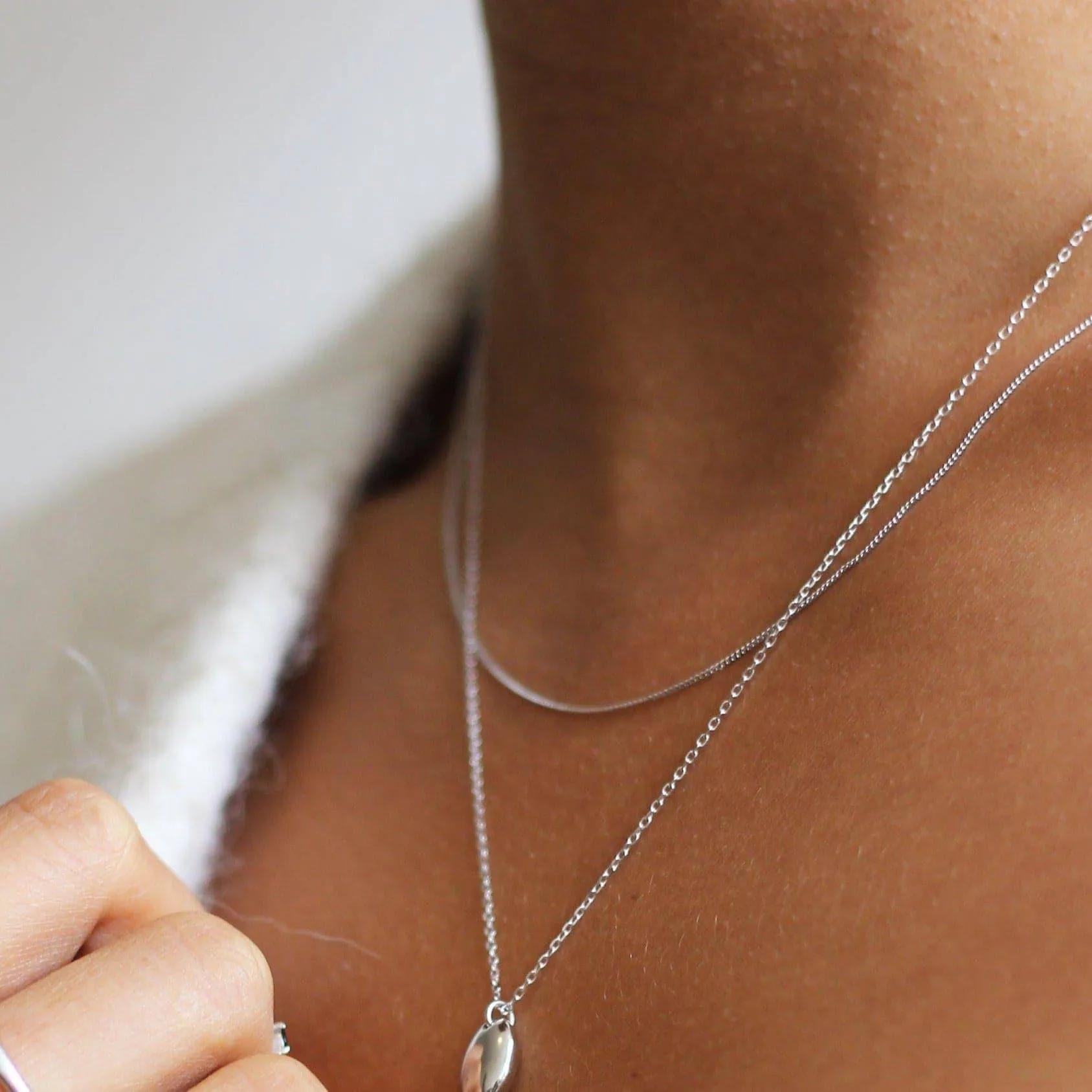 THE GIGI NECKLACE - sterling silver