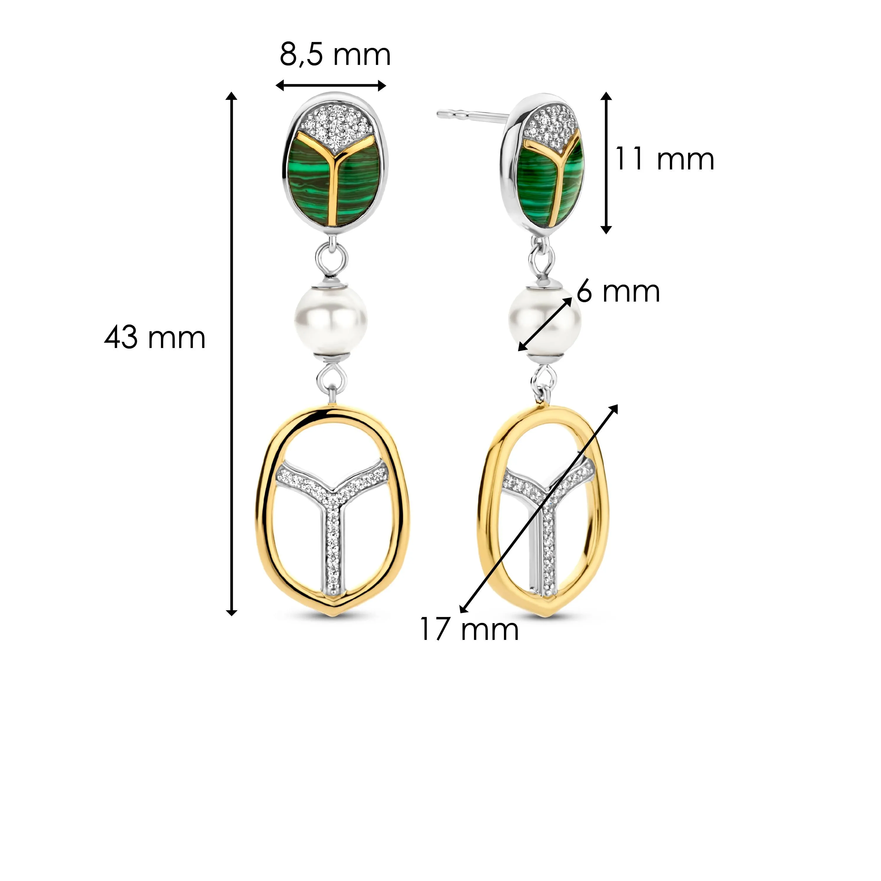 TI SENTO Earrings 7995MA