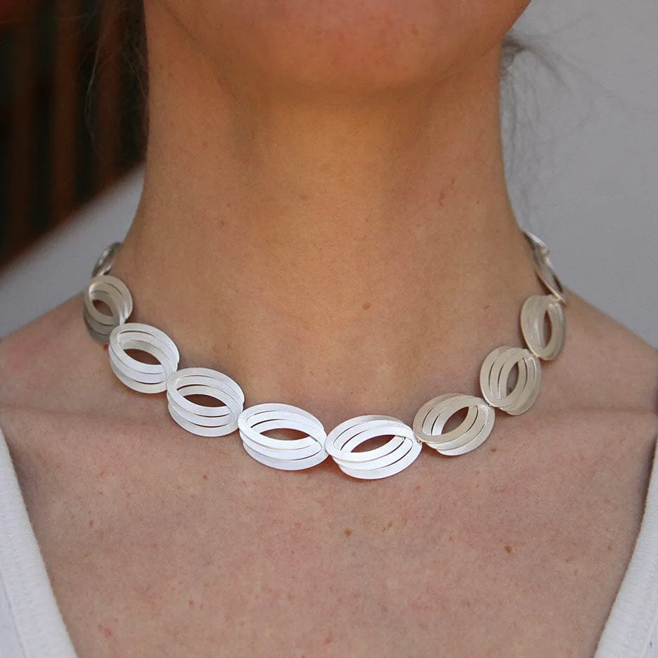 Triple Oval Necklace