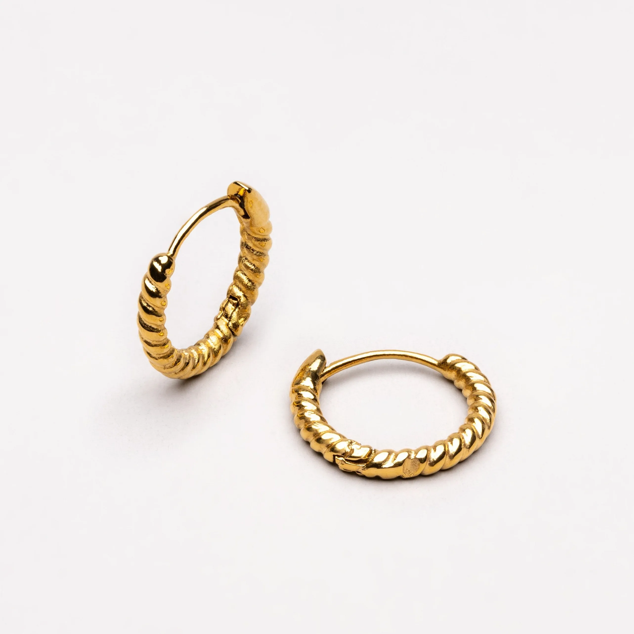 Twisted Hoops Earrings