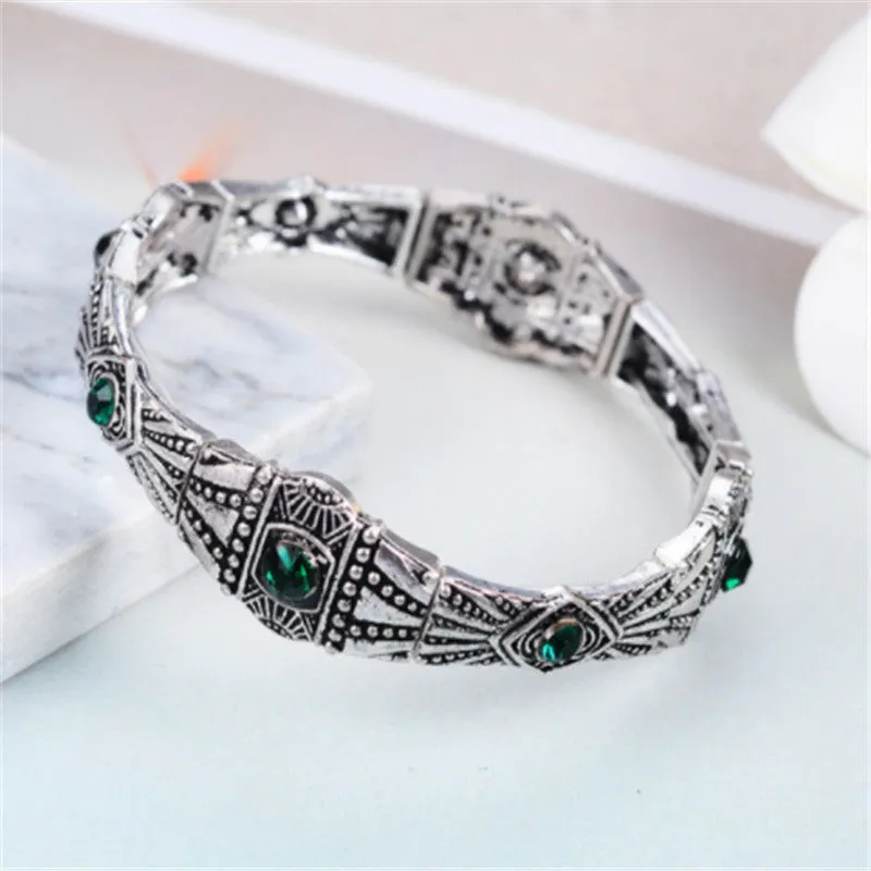 Unisex Geometric Boho Vintage Alloy Bracelet