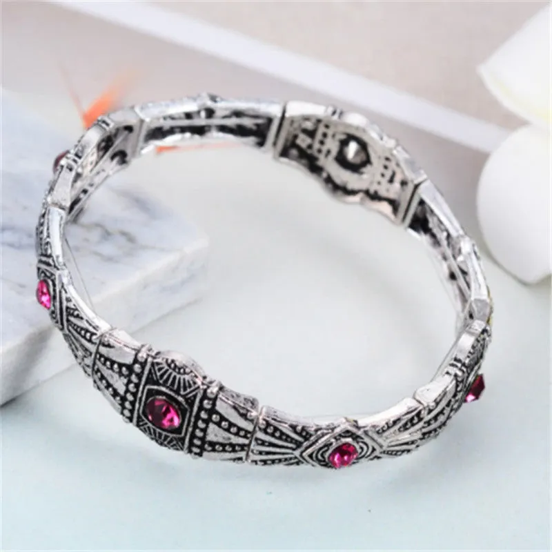 Unisex Geometric Boho Vintage Alloy Bracelet