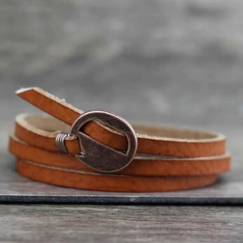 Vintage Multilayer Wrap Leather Bracelet